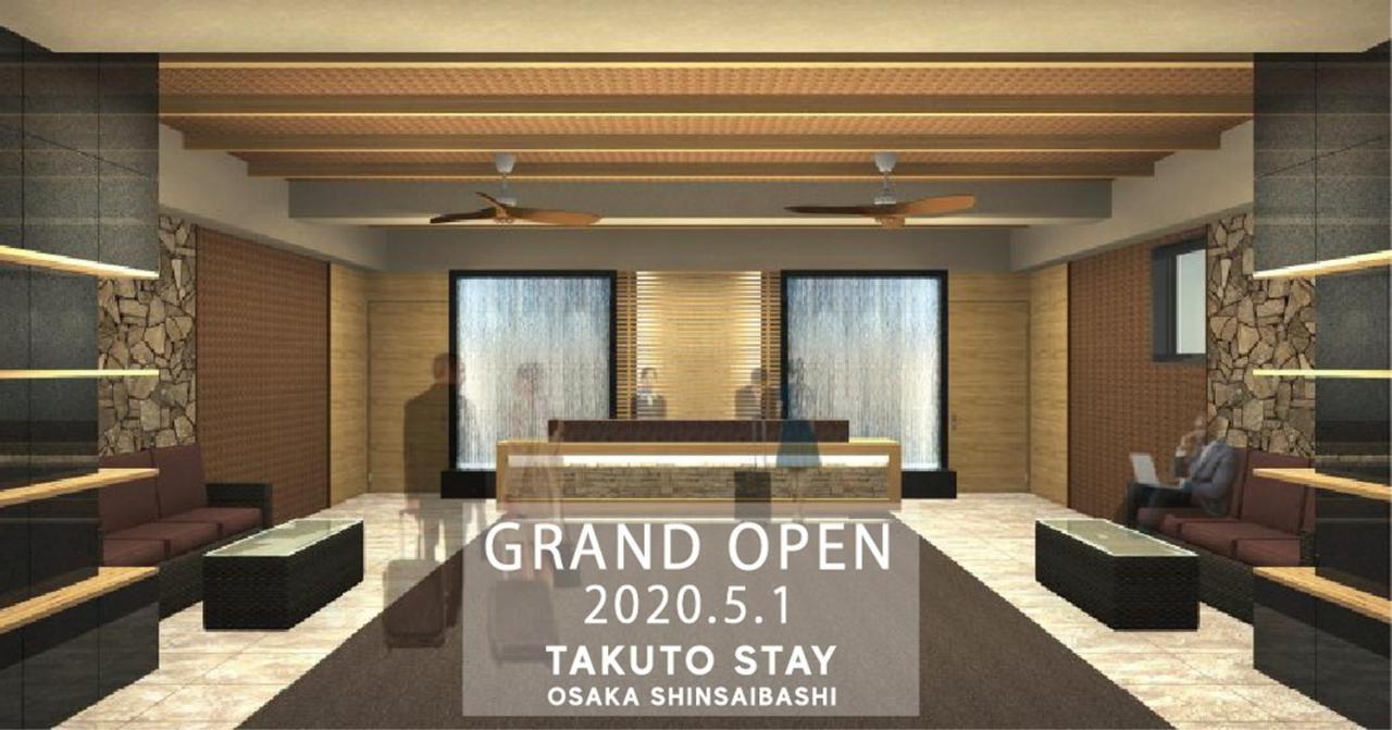 Takuto Hotel Osaka Shinsaibashi Exterior foto
