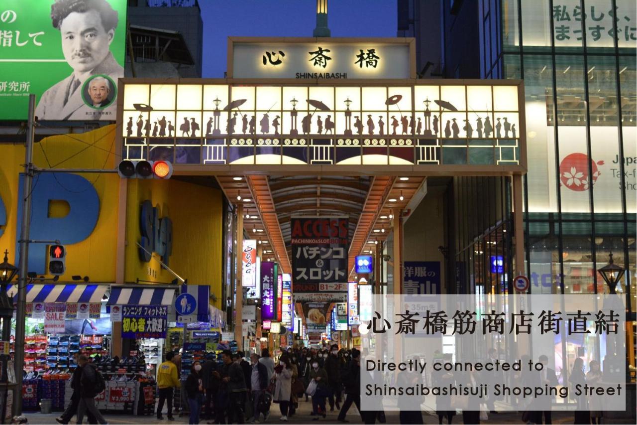Takuto Hotel Osaka Shinsaibashi Exterior foto